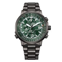Montre Citizen Homme Crono Pilot Radiocontrollato 41 mm, in Acier AT8304-57W - AT8304-57W